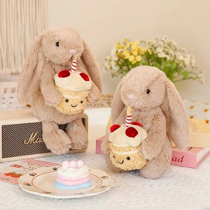 Peluche lapin carotte