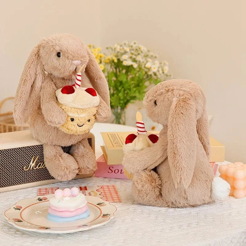 Peluche lapin carotte