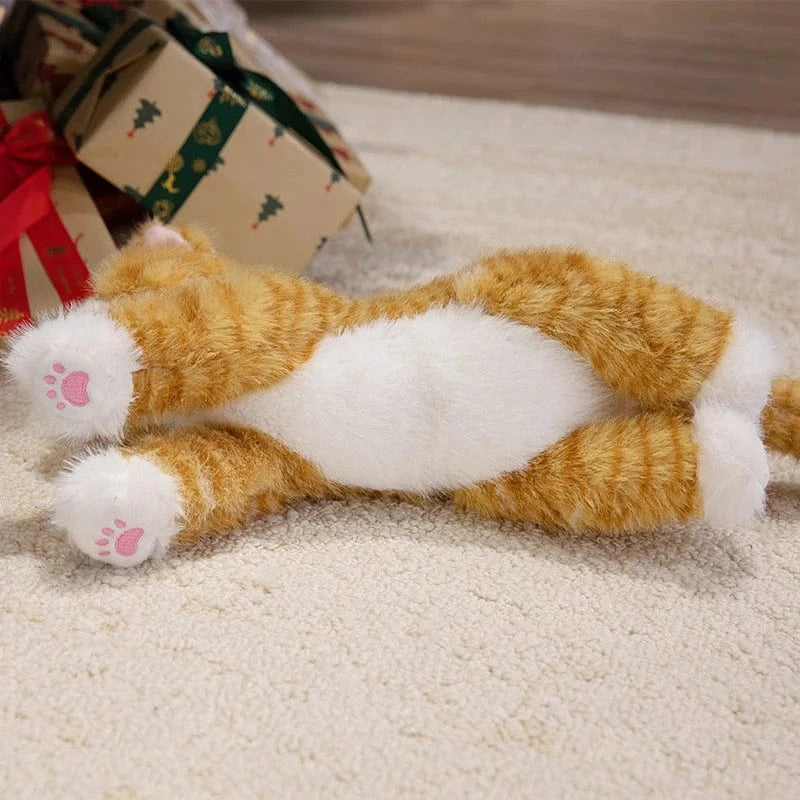Peluche chat réaliste
