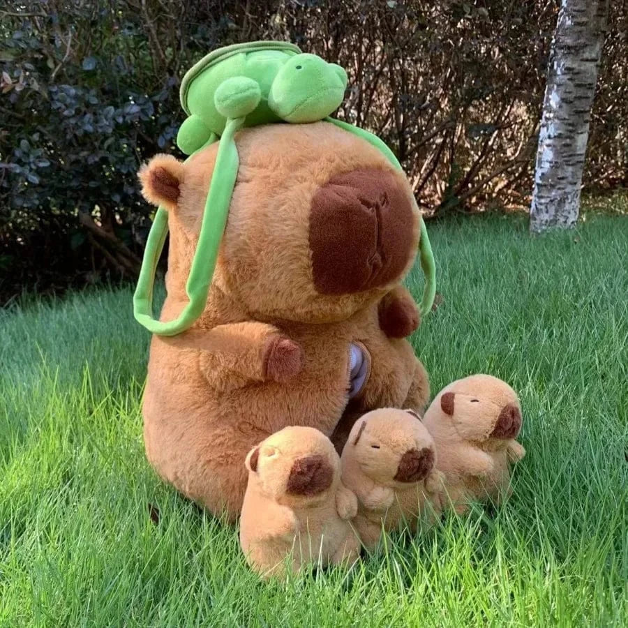 Peluche capybara géant