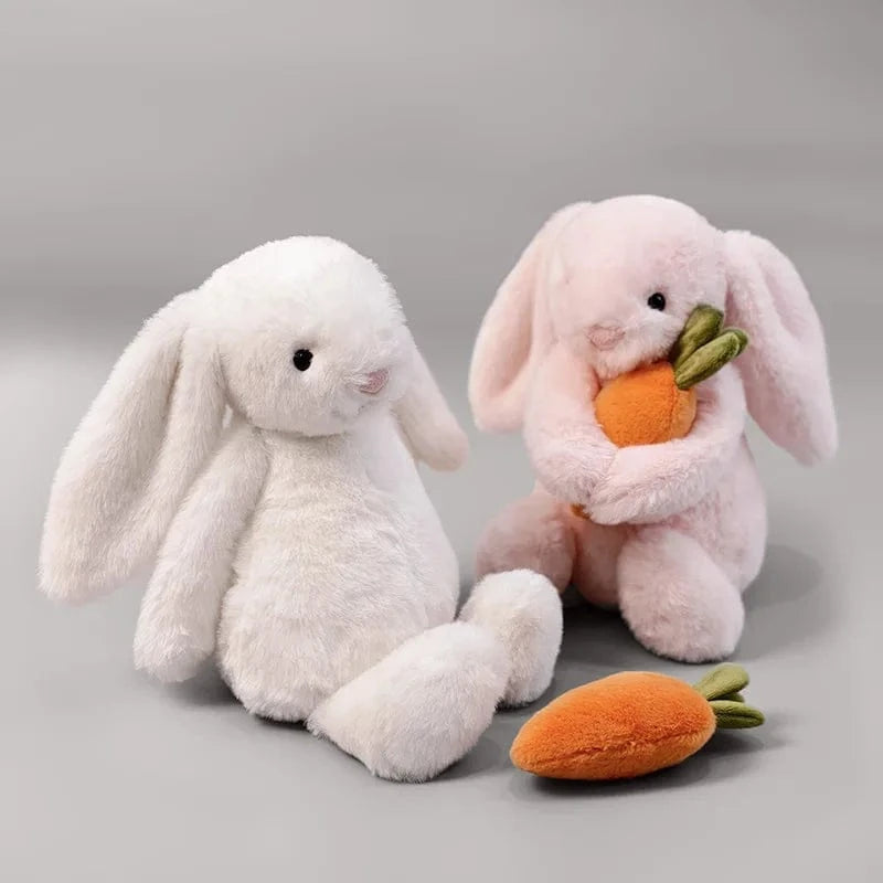 Peluche lapin carotte