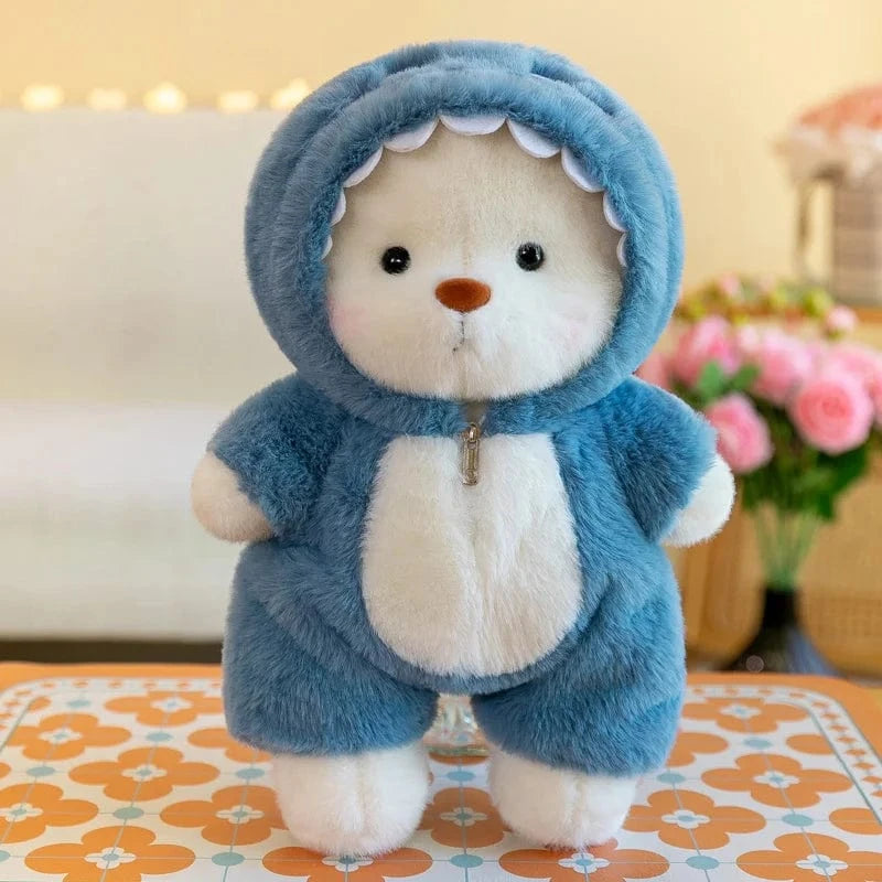Ours en peluche habillé
