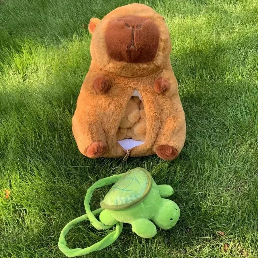 Peluche capybara géant