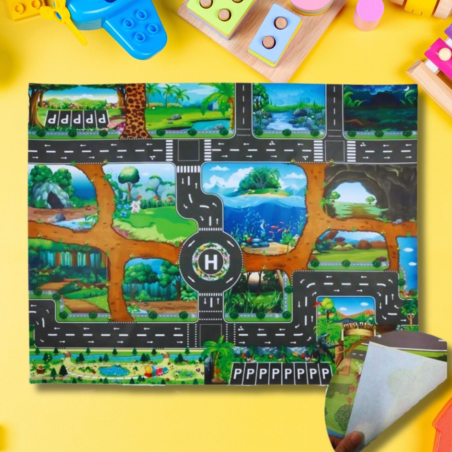 Tapis enfant jeu