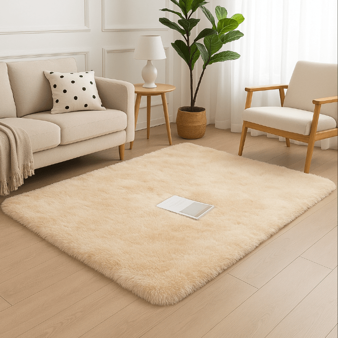 Tapis salon camel – Cosy et élégant
