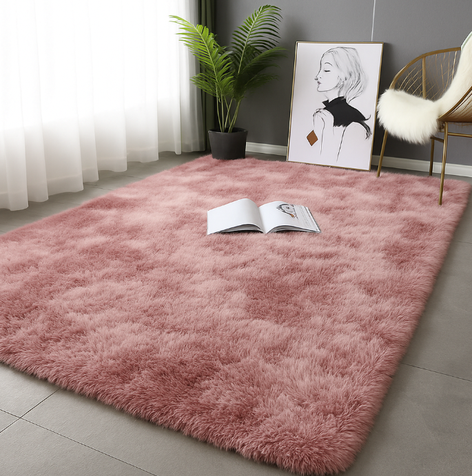 Tapis salon rose – Style et bien-être