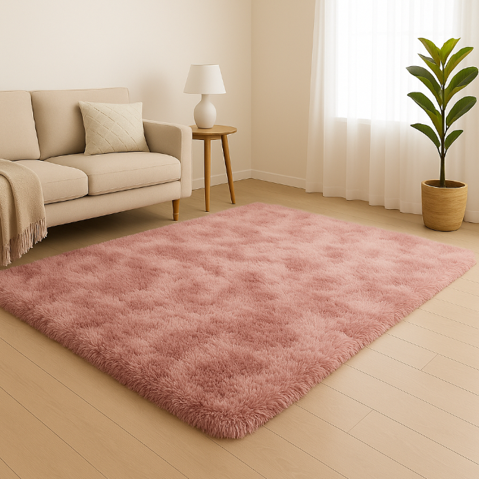 Tapis salon rose – Style et bien-être