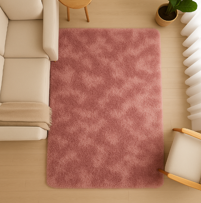 Tapis salon rose – Style et bien-être
