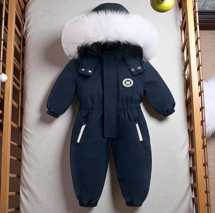 Combinaison de ski bébé velours