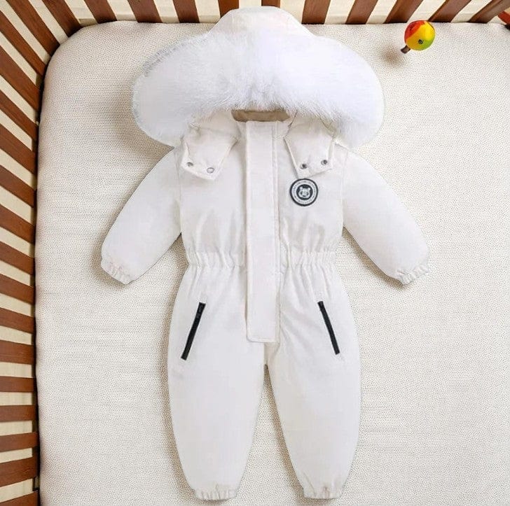 Combinaison de ski bébé velours