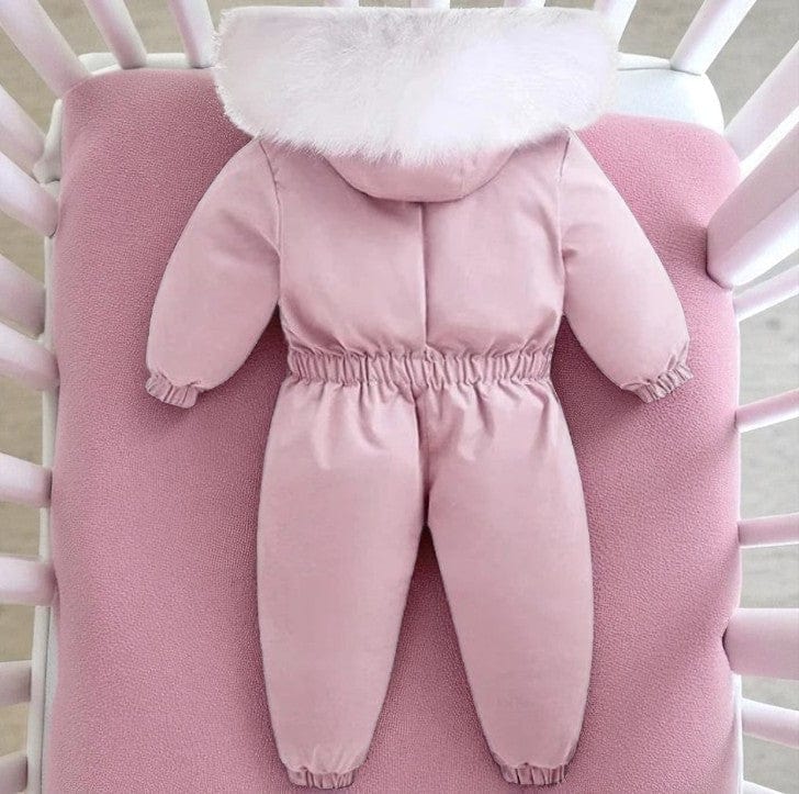 Combinaison de ski bébé velours