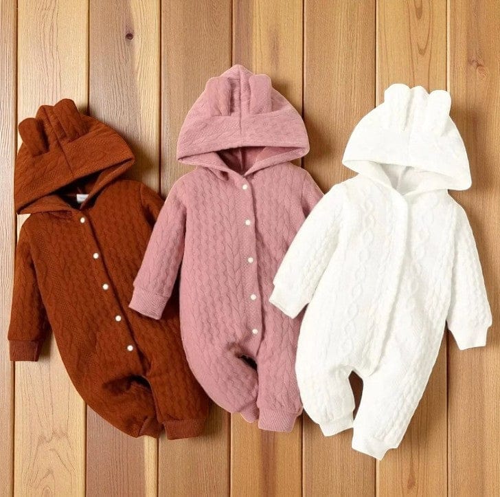 Combinaison Bébé avec Capuche et Oreilles