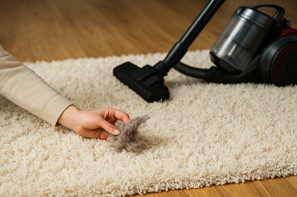 Comment nettoyer un tapis à poils longs efficacement ?
