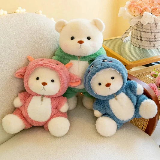Ours en peluche habillé