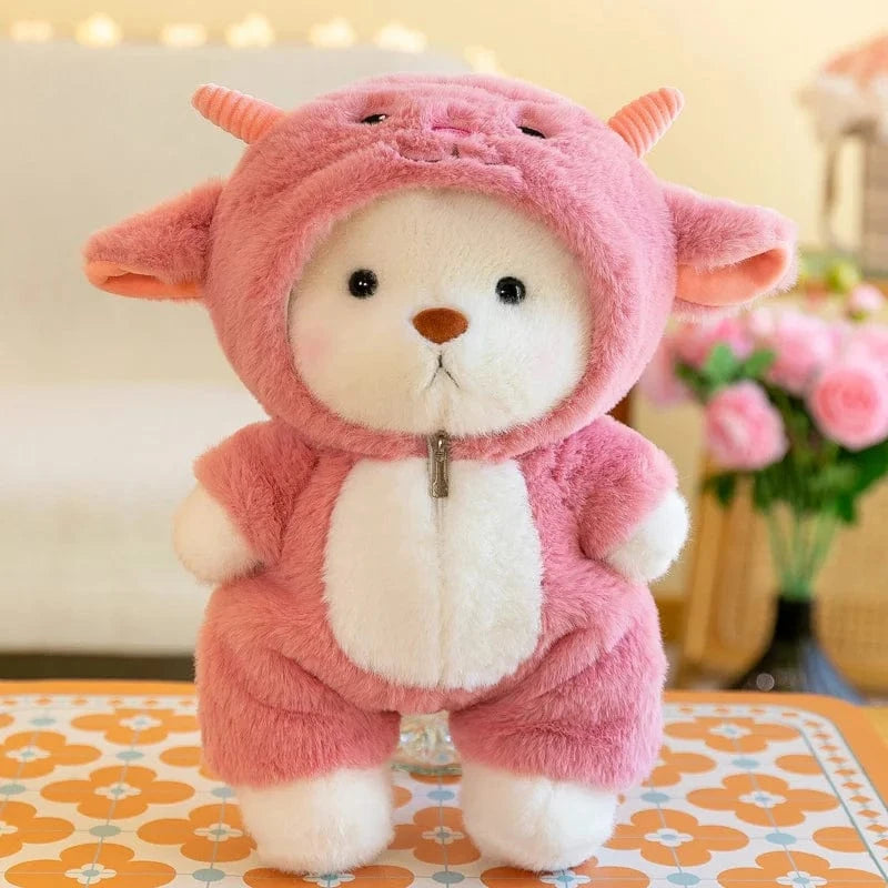 Ours en peluche habillé