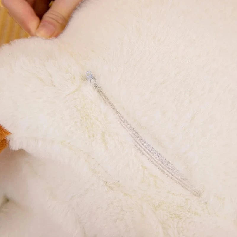 Oie géante en peluche