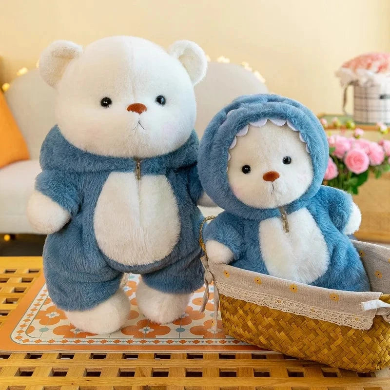 Ours en peluche habillé