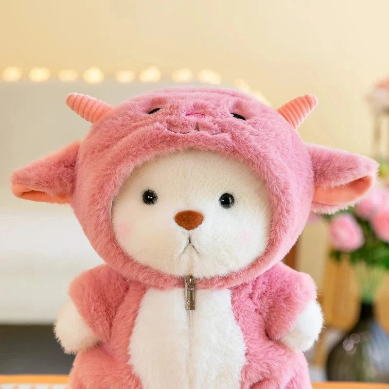 Ours en peluche habillé