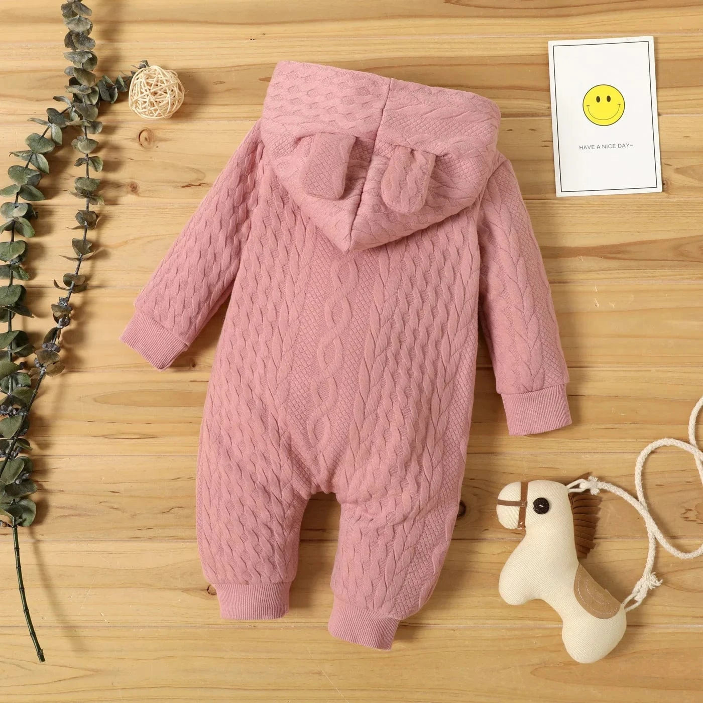 Combinaison Bébé avec Capuche et Oreilles