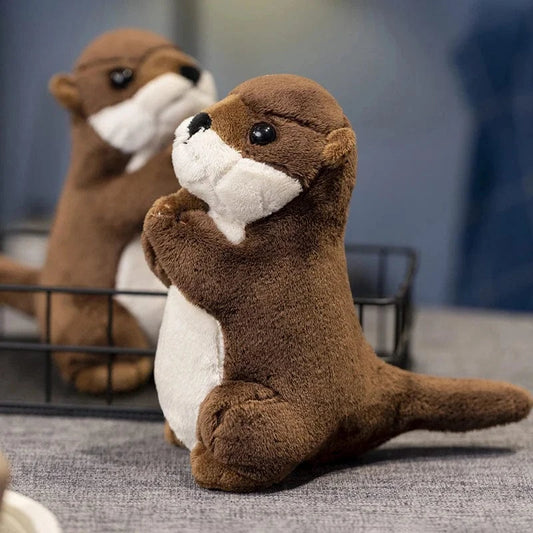 Peluche loutre mignonne