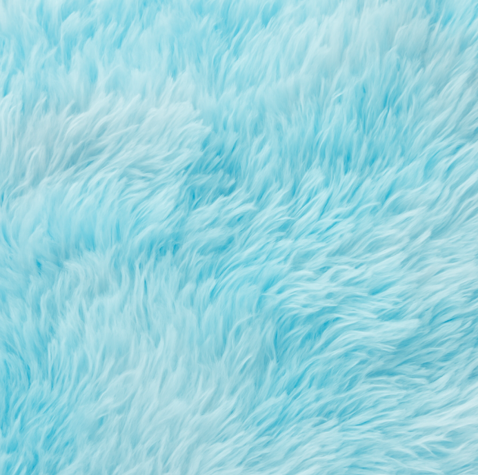Tapis rond bleu clair – Sécurité et douceur