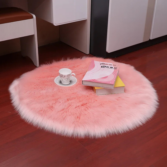 Tapis salon Rose Poudré