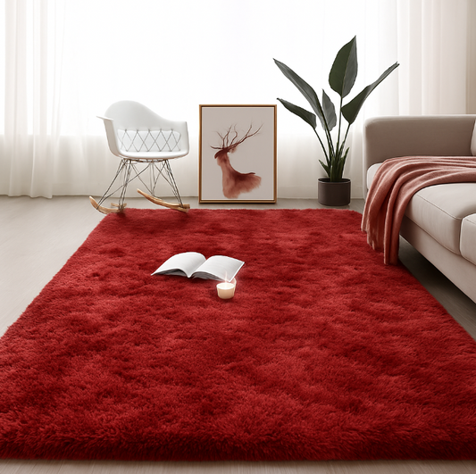 Tapis salon bordeaux – Style et confort