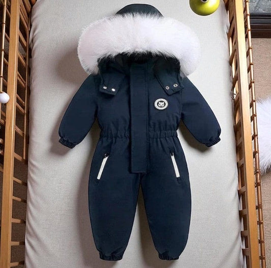 Combinaison de ski bébé velours