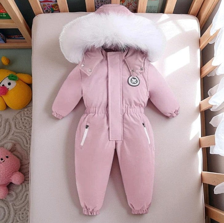 Combinaison de ski bébé velours