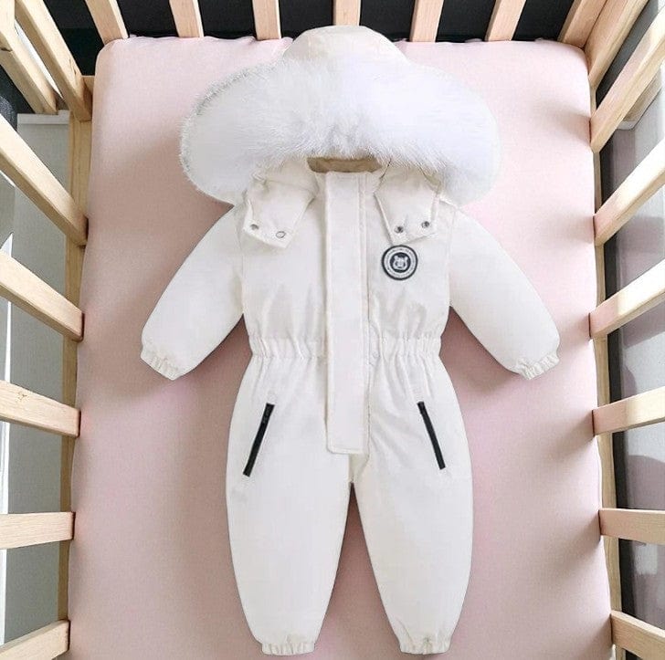 Combinaison de ski bébé velours